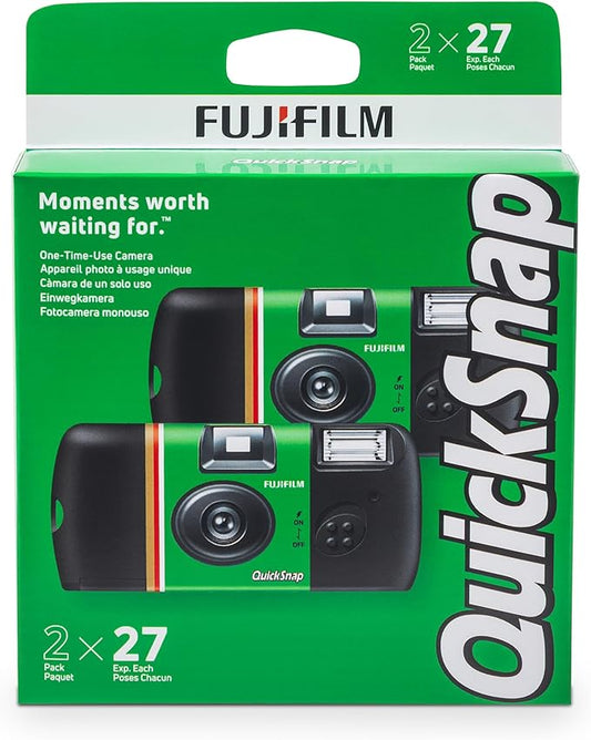 Fujifilm QuickSnap Flash 400 One-Time-Use Camera by FUJIFILM