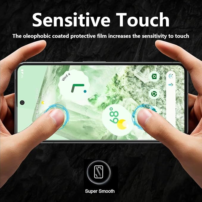 3+2 Pack Screen Protector for Google Pixel 8 Flexible TPU Film - Image 7