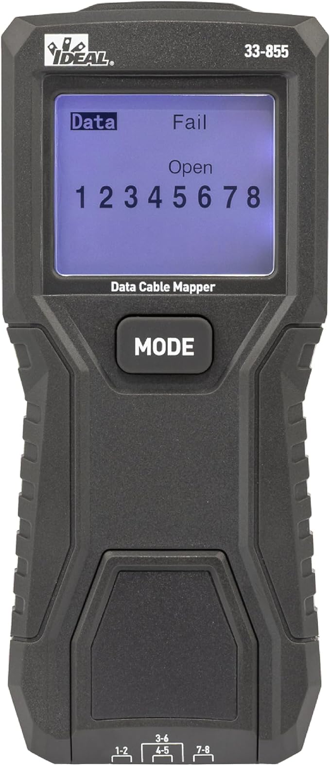 Ideal Electrical 33-855 Data Cable/RJ45 LCD Wiremapper by IDEALELECTRICAL