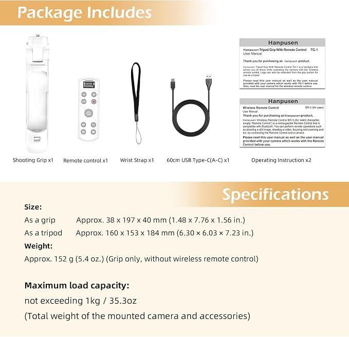 for Sony Tripod Wireless Shooting Grip - Image 9