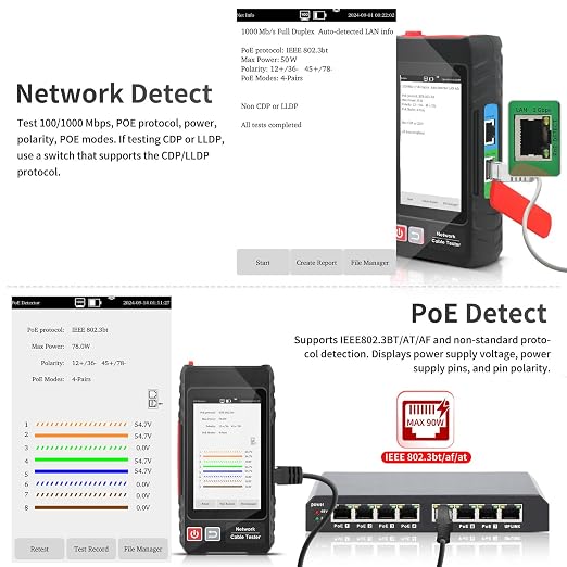 Multifunction Network Caber Tester, UTP Ethernet Cable Tester, Cable Tracer - Image 5