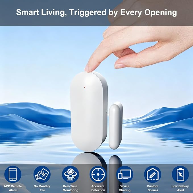 WiFi Magnetic Door Sensor Alarm - Image 2