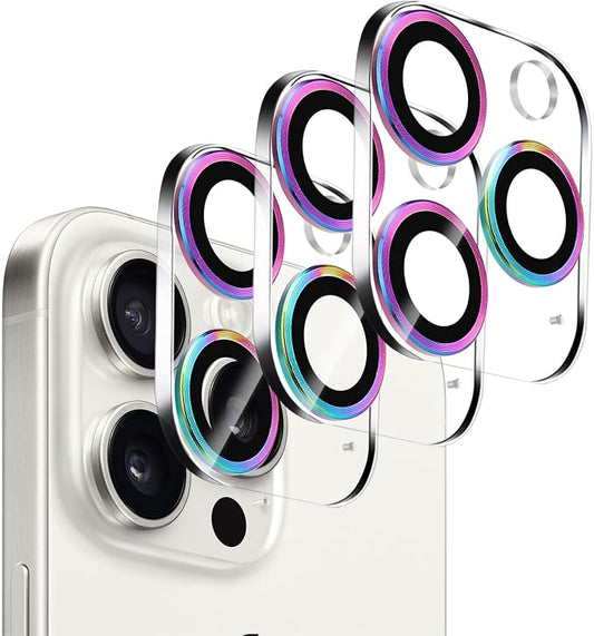 3 Pack Dengduoduo Tempered Glass Camera Lens Protector by Dengduoduo