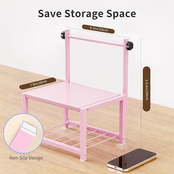 Label Holder for Rolls and Fan-Fold Labels, Sturdy Thermal Sticker Holder for - Image 3