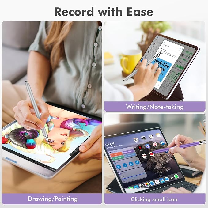 MEKO 3 in 1 Stylus Pens for Touch Screens, High Sensitivity & Precision - Image 6