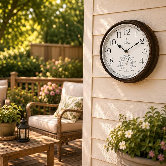 Outdoor Clocks for Patio Waterproof - Image 6