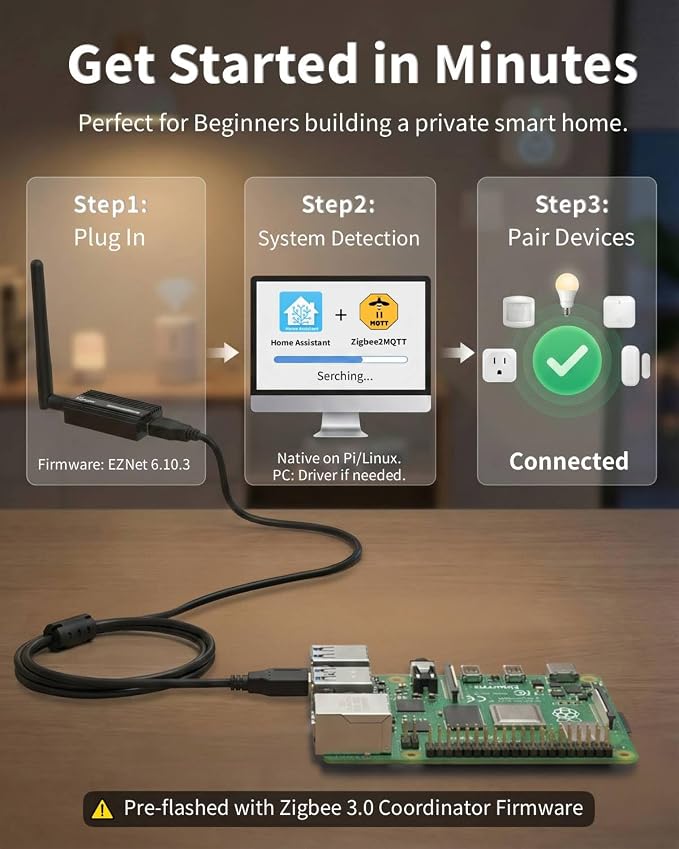 Zigbee 3.0 USB Dongle Plus-E Kit - Image 5