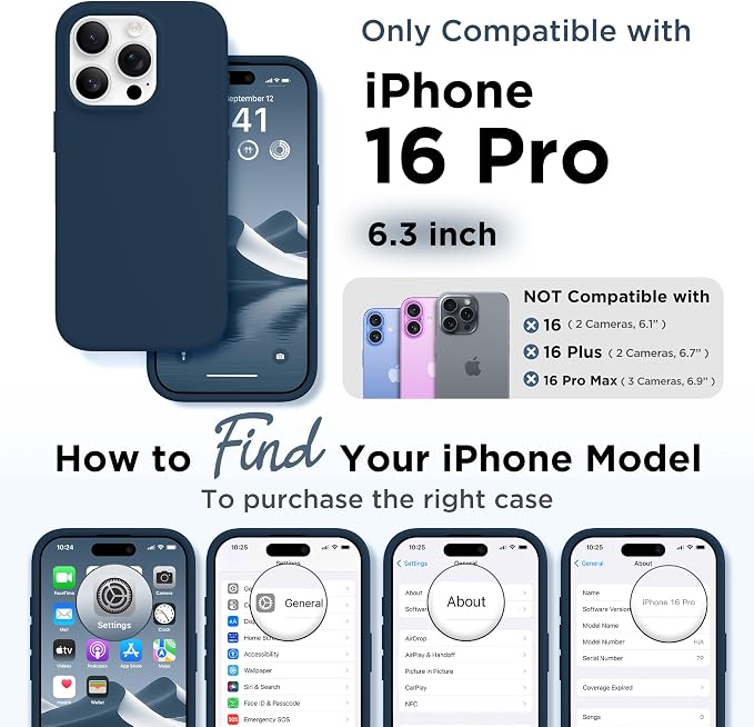 GolbinBox Magnetic for iPhone 16 Pro Case, Compatible - Image 2