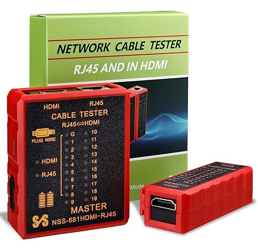 HDMI Cable Tester Portable High Definition Network Cable Tester Checker by HIIJA