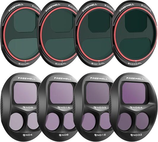 Freewell All Day 8-Pack Split ND & ND/PL Filters by Freewell