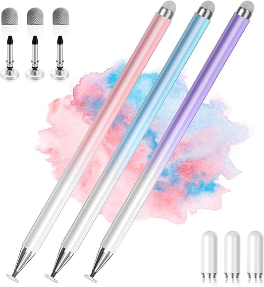 Stylus Pens for Touch Screens, 2 in 1 High Precision Universal Stylus Pen for by AmberVec