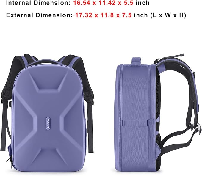 MOSISO Camera Backpack, DSLR/SLR/Mirrorless Photography Camera Bag 15-16 inch - Image 8