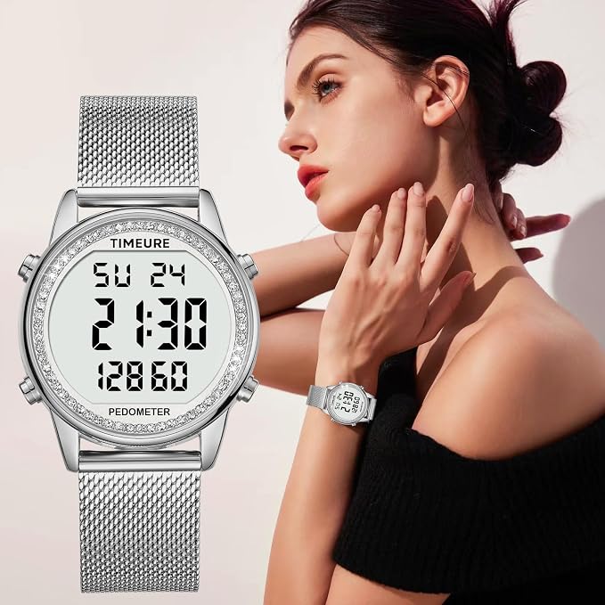 Women's Step Counter Pedometer Watch - Image 4