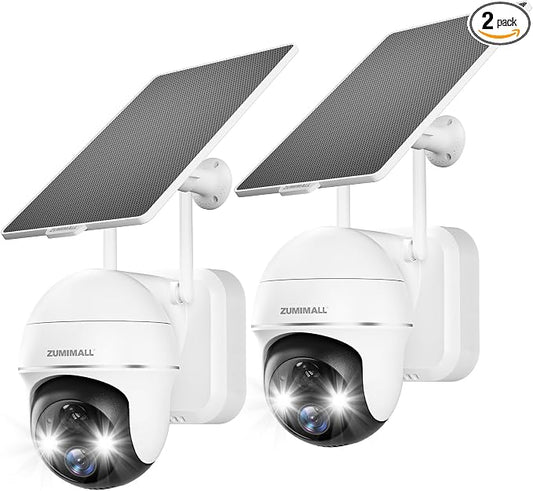 ZUMIMALL Security Cameras Wireless Outdoor by ZUMIMALL