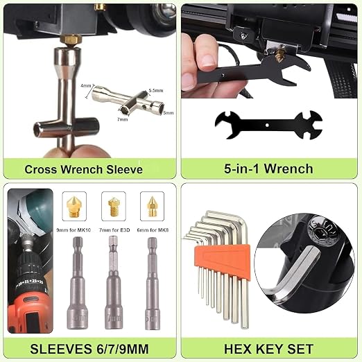 176 PCS 3D Printing Tool Kit, 3D Printing Accessories - Image 7