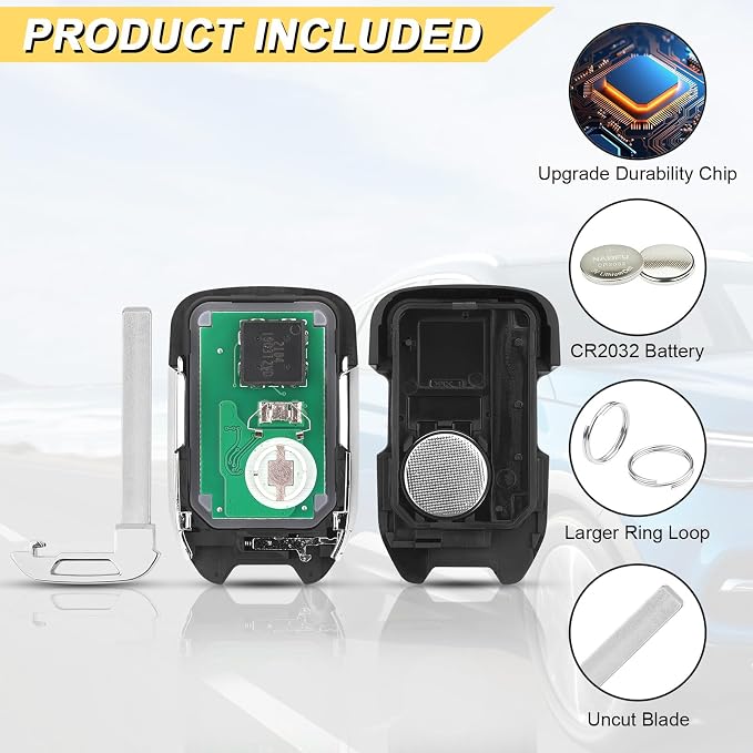 Vurkcy Key Fob Replacement for 2015-2020 Chevy Suburban Tahoe/ 15-20 GMC Yukon - Image 5