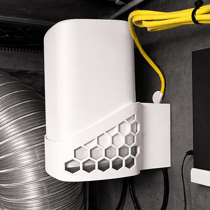 Modem Wall Mount Fit for Xfinity Comcast XB8 Router WiFi – White Wall Mount - Image 6