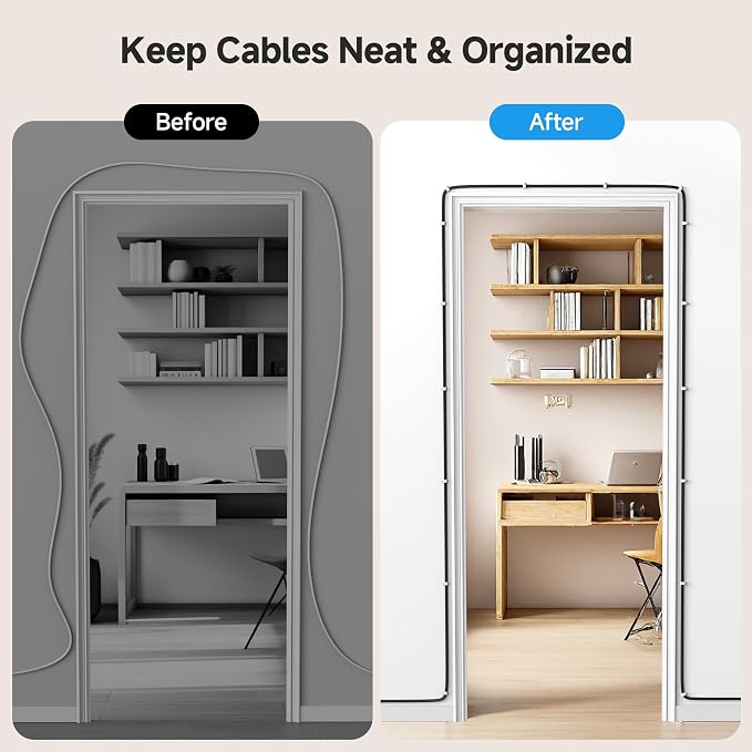 Cable Matters 200-Pack Nail-in Cable Clips Cord Organizer, 7mm / 0.27 inches - Image 3