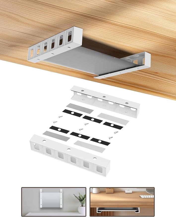 Under Desk Mount Holder or Wall Mount, Fit by NOTMBESTM