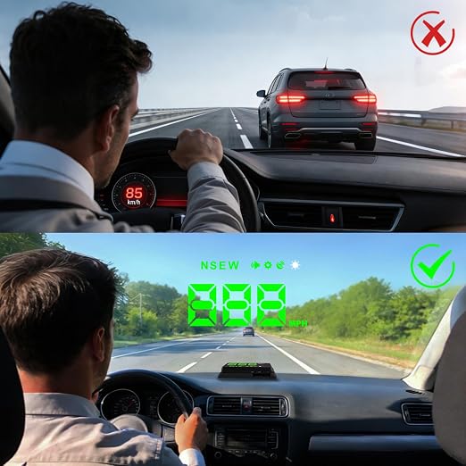 Heads up Display for Cars, Car HUD, Head up Display for Car, Car Speedometer - Image 4