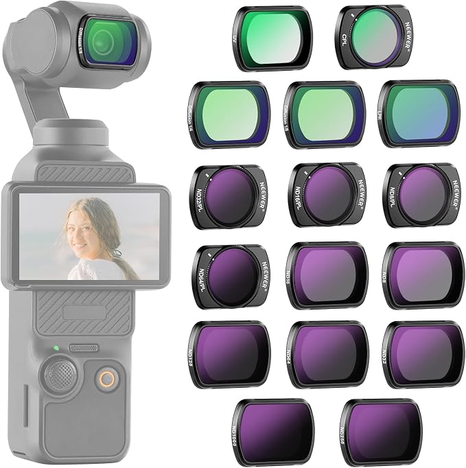 NEEWER 16 Pack Filter Set Compatible by Neewer