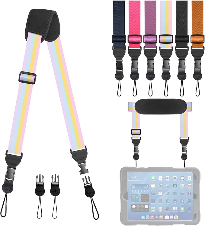 Universal Shoulder Strap, Removable Neoprene Padded Camera Strap, Adjustable by OIAWH
