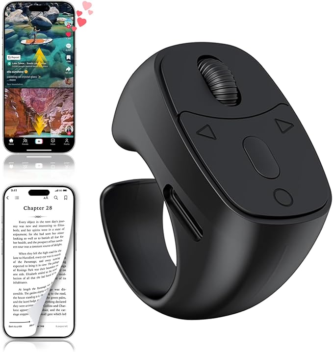 Remote Control Scrolling for Tiktok, Page Turner for Kindle App E-Book by TABLIKE