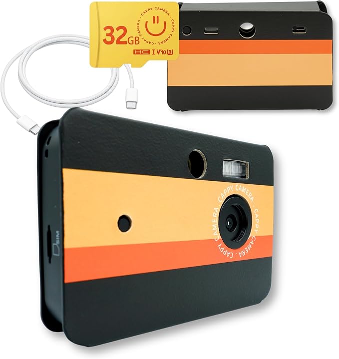 CAPPY 20MP Screenless Digital Camera & Video Rec by CAPPYCAMERA
