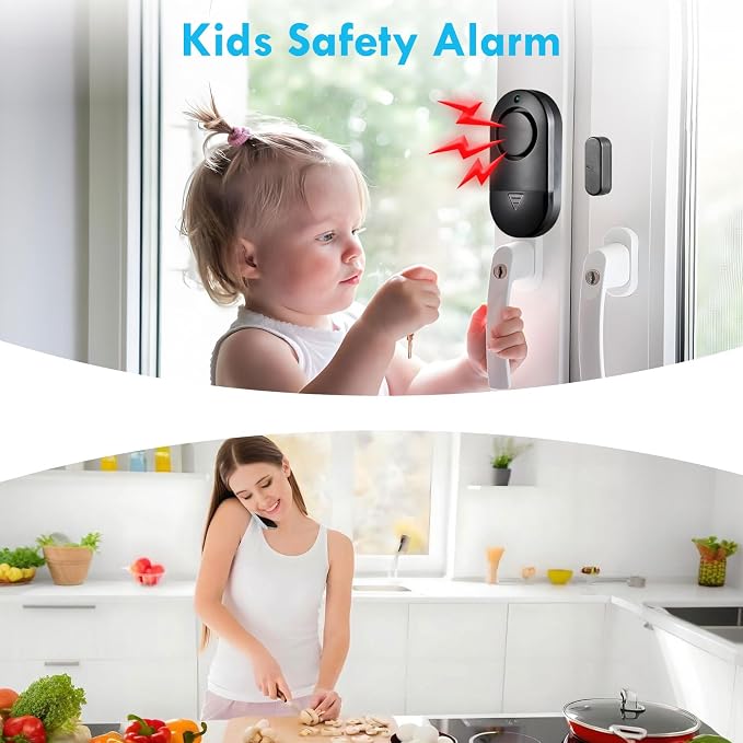 Door Window Alarm, 120DB Window Alarms - Image 5