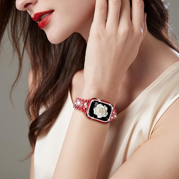 Mosonio Compatible with Apple Watch Band 38mm 40mm 41mm 42mm 44mm 45mm 46mm - Image 2