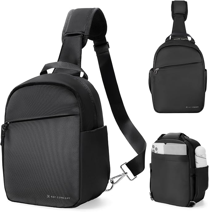 K&F CONCEPT Small Camera Bag for Photographer, Camera Sling Crossbody bag for by KFCONCEPT