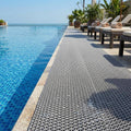 Anti Slip Drainage Mat Cutable Pool Flooring Bathroom Mats 3FTX92FT PVC Mesh by WelcometoCestavie