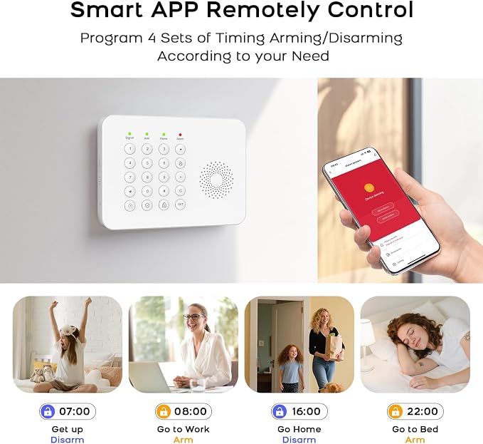 Home Security Syste, 17-Piece WiFi+GSM/4G Security Systems - Image 7