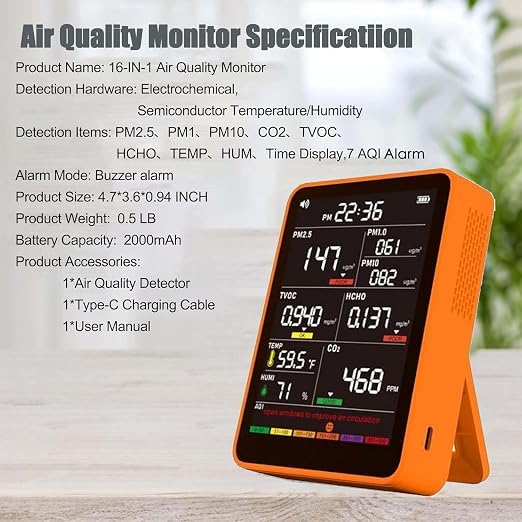 Professional Indoor Air Quality Monitor - Image 6