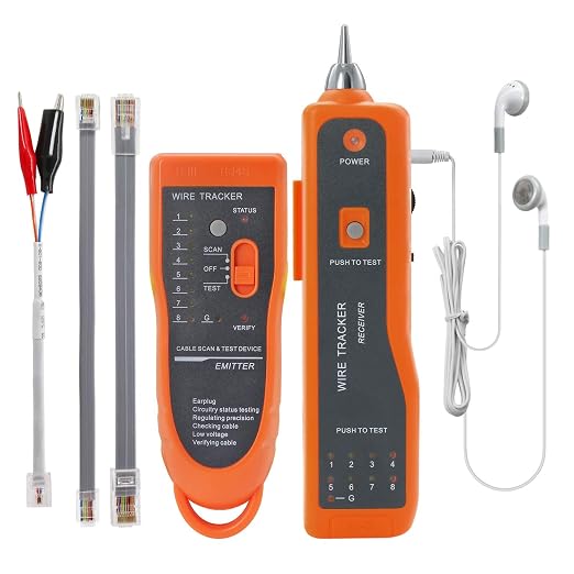Ethernet Cable Tracker LAN Network Cable Tester Multifunction Line Finder by FC-6S
