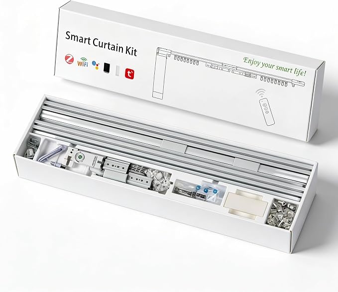 Smart Curtains, Universal Electric Curtain Accessories Installation Kit by Liutangfly