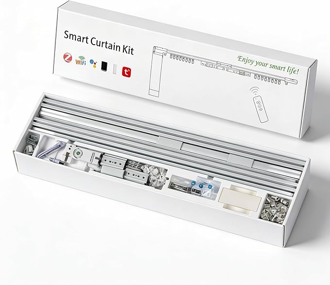 Smart Curtains, Universal Electric Curtain Accessories Installation Kit by Liutangfly