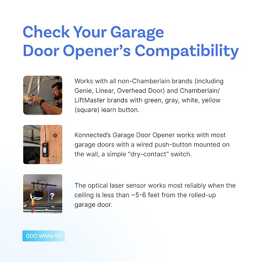 Konnected Smart Garage Door Opener White - Image 3