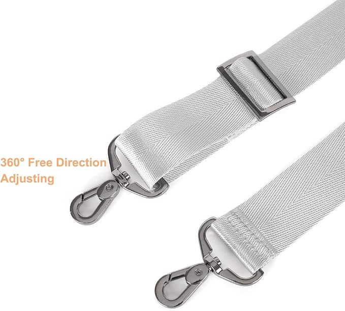 MOSISO 56 inch Shoulder Strap, Adjustable Thick Soft Universal Replacement - Image 3