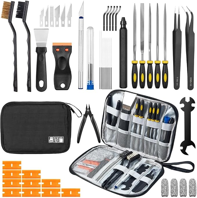 50Pcs 3D Printer Tool Kit & Accessories by Unknown