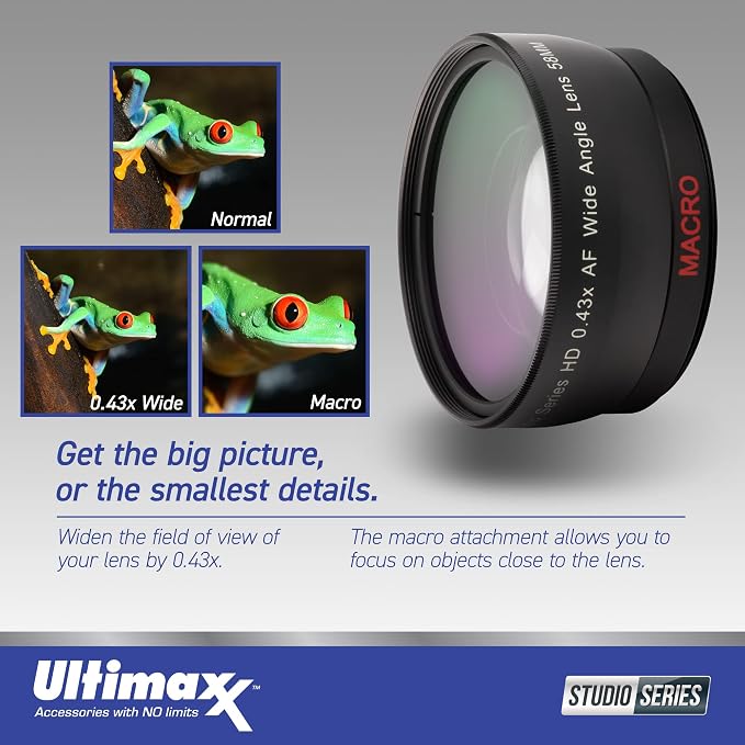 Ultimaxx 58MM Complete Lens Filter Accessory Kit - Image 4