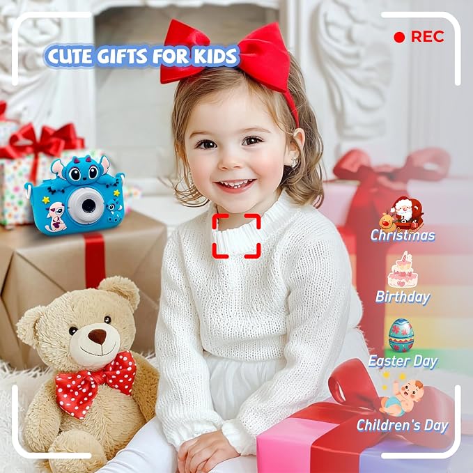 Kids Camera 2PCS Toddler Digital Camera Little Girls Toy Camera - Image 7