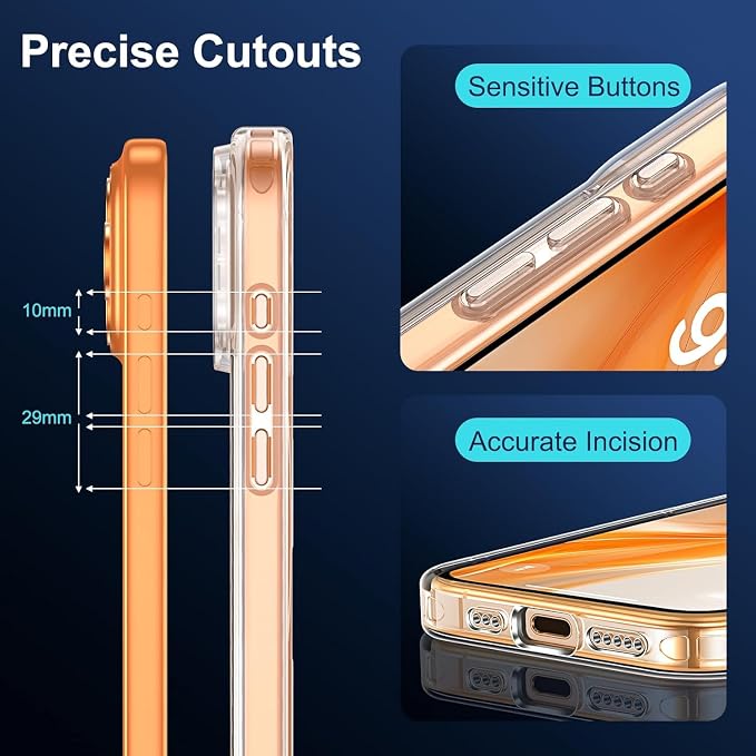 for iPhone 17 Pro Case Clear, Magnetic iPhone 17Pro Case - Image 6