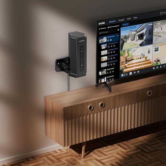 XLTTYWL Orbi 370 Wall Mount Kit, Orbit 7 Mount Bracket Optimize Space Compatible - Image 5