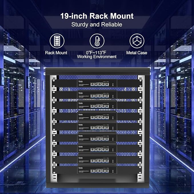5 Port 10G Ethernet Switch, 10Gbe Network Switch - Image 7