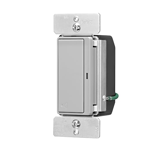 Eaton Z-Wave Plus RF9601DGY Wireless Switch, Single Pole - Image 5
