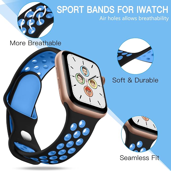 Adorve 4 Pack Sport Bands Compatible - Image 2
