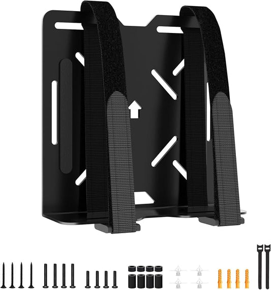 Universal Wall and VESA Mount for Micro PC, UPS Units, Wifi Router, Cable Modem by Bedycoon