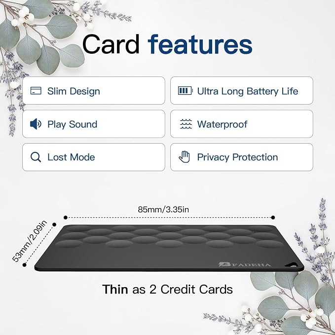 2026 Apple MFi Certified Wallet Tracker Smart Card - Image 6