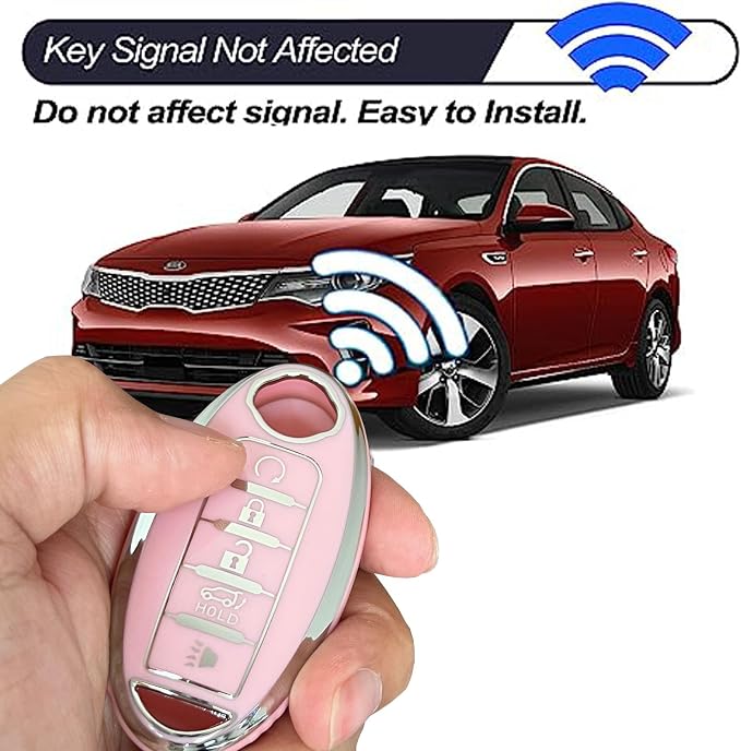 Keyless Entry Systems Key for Nissan Key Fob Cover Shell - Image 6